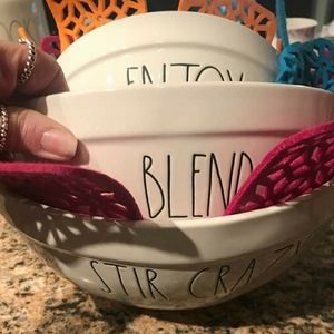 RAE Dunn mixing bowls